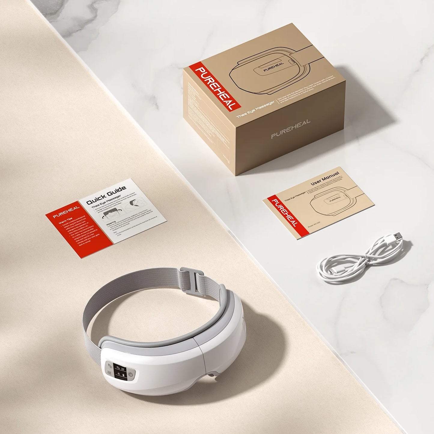 Calma Visual™ — Un Spa Para Tus Ojos Al Final Del Día (Masajeador Con Calor)