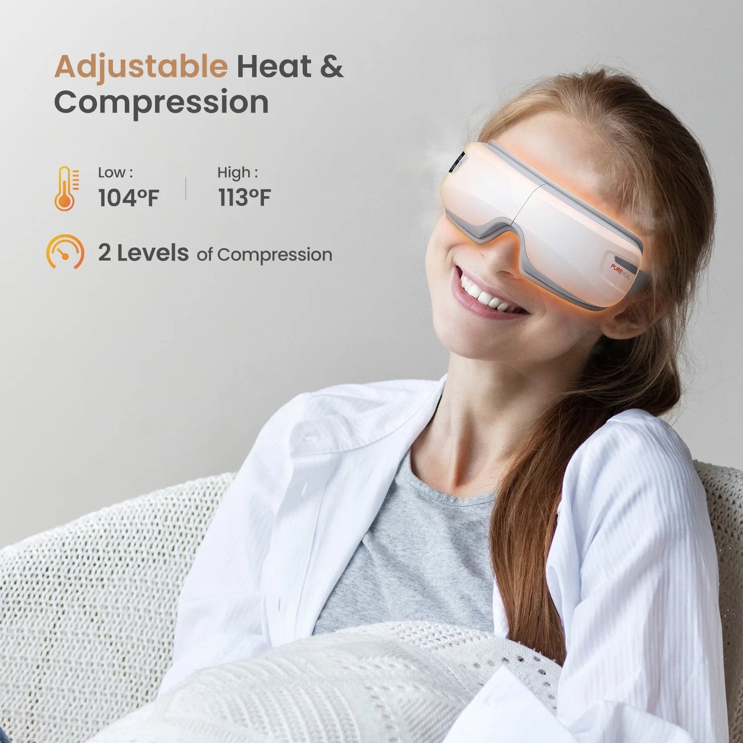 Calma Visual™ — Un Spa Para Tus Ojos Al Final Del Día (Masajeador Con Calor)