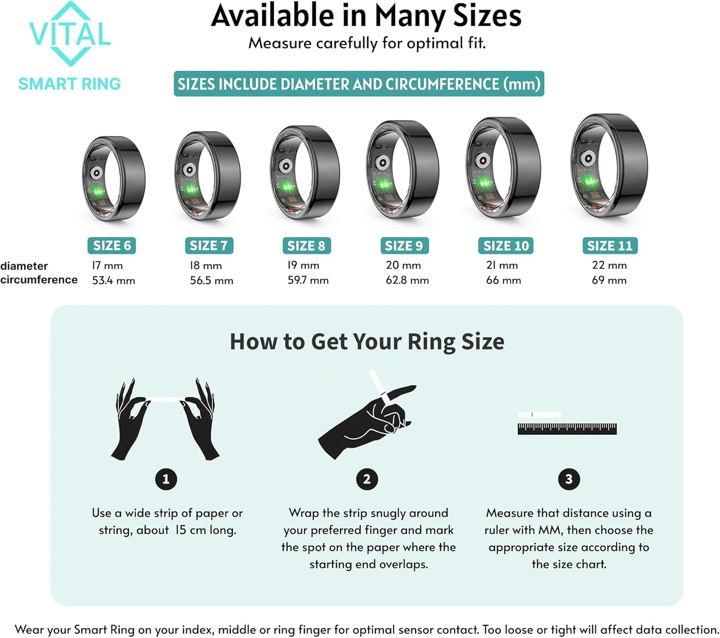 Zenvre Ring™ — Despierta Sabiendo Que Dormiste Bien (Anillo Medidor De Sueño)