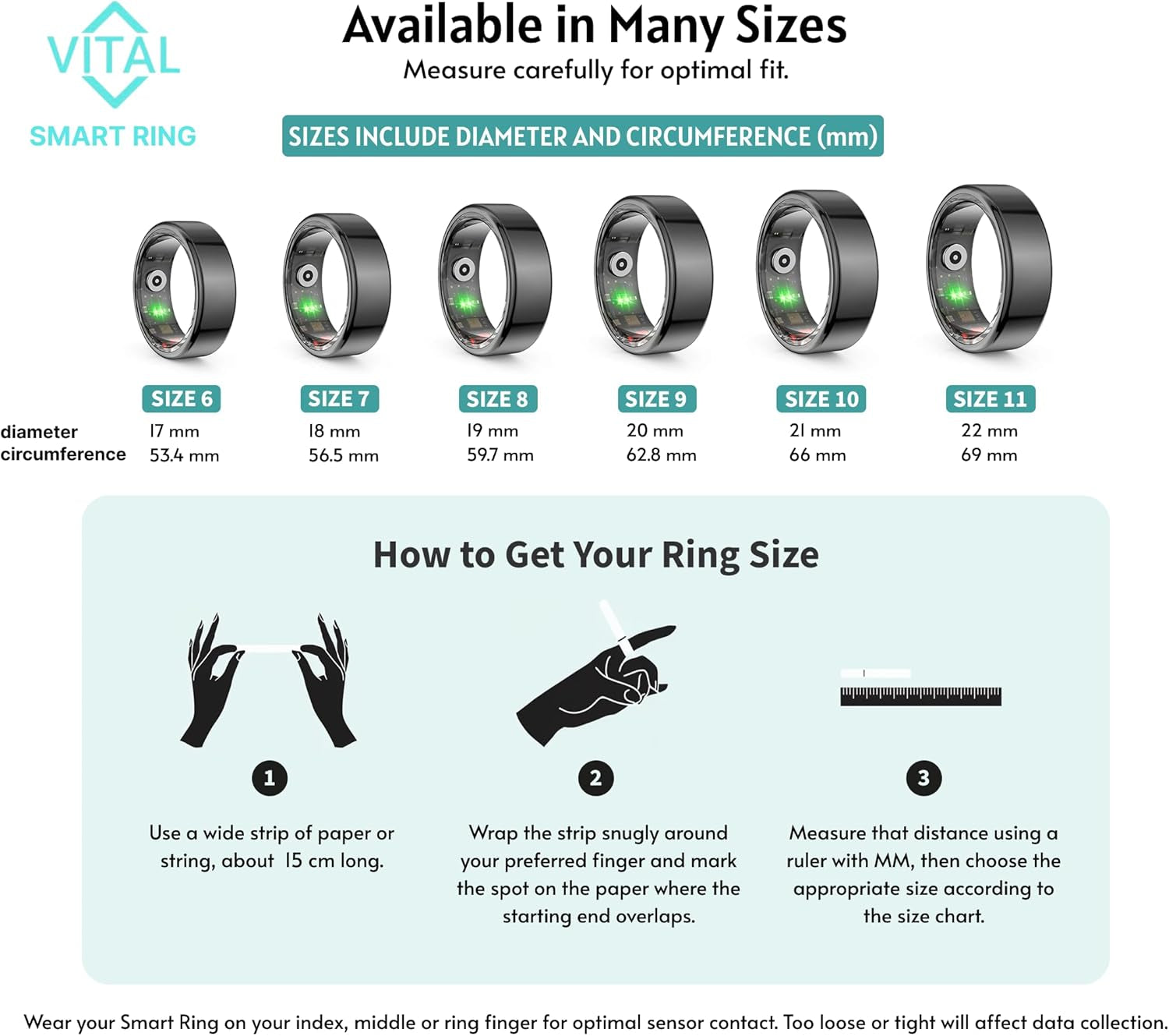 Zenvre Ring™ — Despierta Sabiendo Que Dormiste Bien (Anillo Medidor De Sueño)