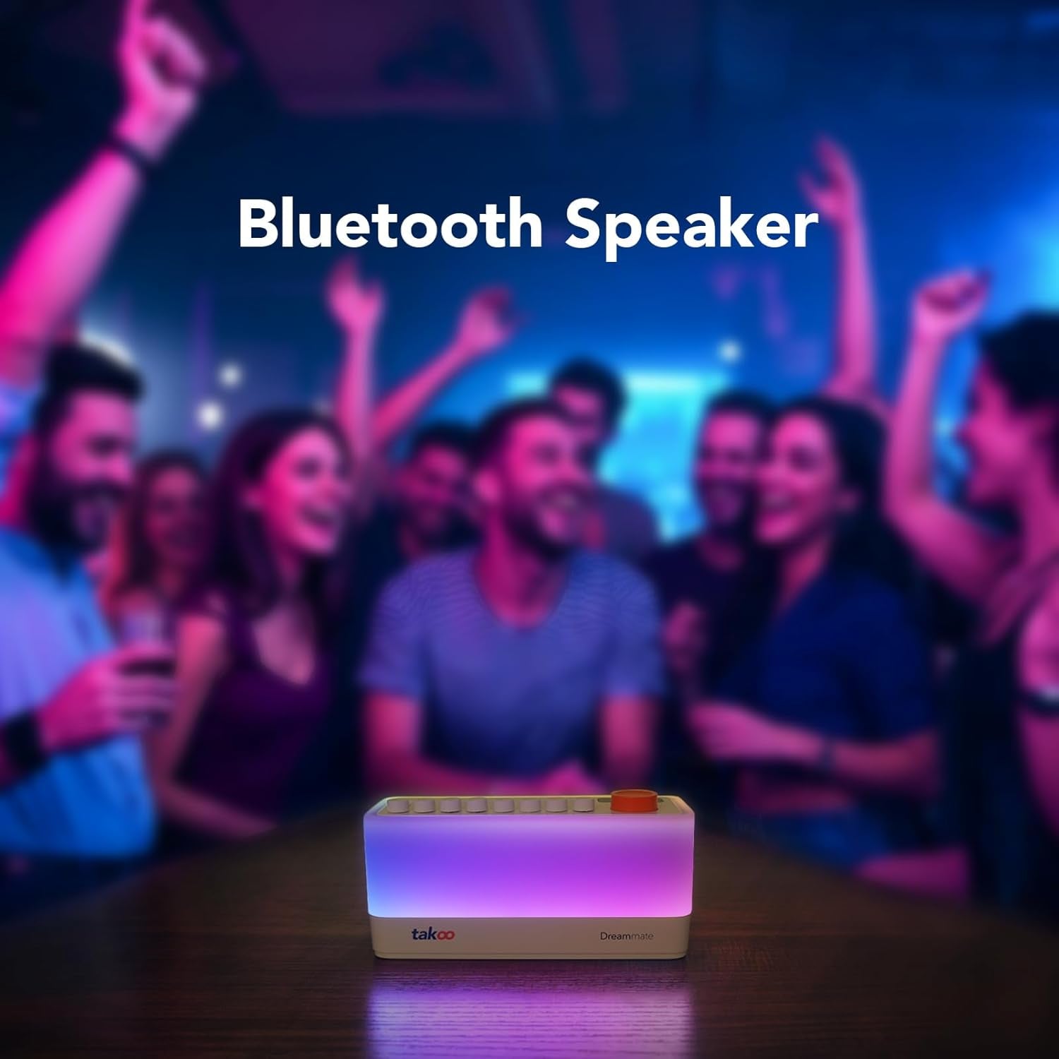 Nube Sonora™ 3-En-1 — El Silencio Que Tu Dormitorio Merece (Ruido Blanco + Luz + Altavoz)